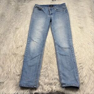 A.P.C. Men's 30 Light Wash Slim Skinny Jeans Button Fly Alt Rocker Grunge